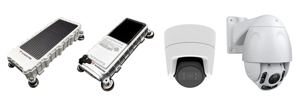 Cellular and Satellite Vibration Sensors, Surveillance Cameras for IIoT
