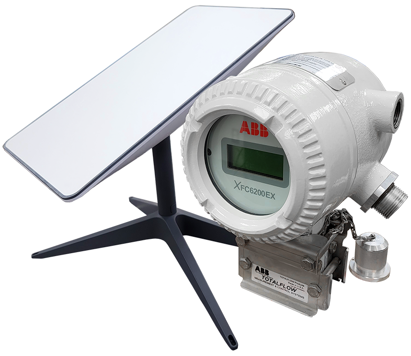 Starlink SCADA with Industrial Flowmeter